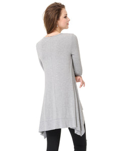 Simple Fhion Round Neck Long Sleeve T-shirt