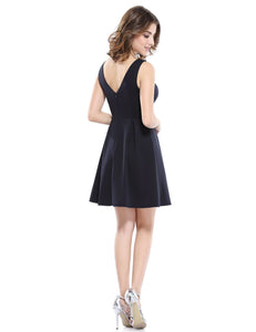 Fhion Sleeveless Short Cual Dress