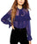 s's Sexy Long Sleeve Chiffon Falbala Bloe