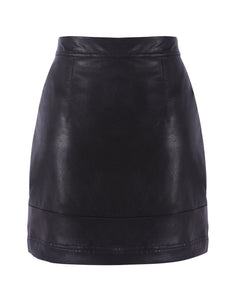 Short PU Skirt