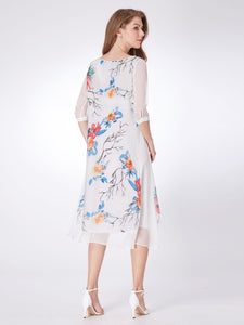 Fhion Flower Printed Summer Dresses