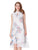 Fhion Flower Printed Cocktail Dresses