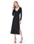 Fhionable V-Neck Long Sleeve Cual Dress