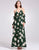 Cold Shoulder Floral Maxi Dress