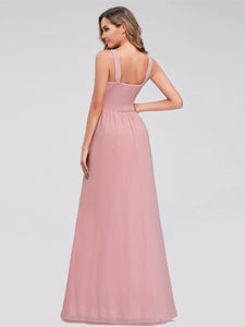 Maxi Long Chiffon Bridesmaid Dresses