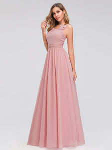 Maxi Long Chiffon Bridesmaid Dresses