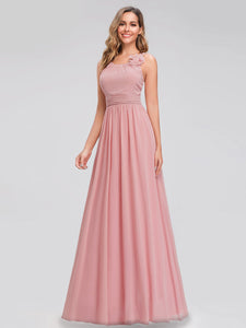 Maxi Long Chiffon Bridesmaid Dresses