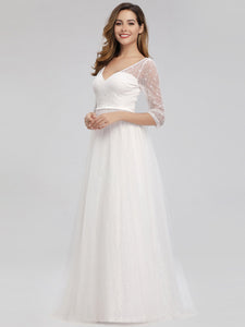 Wedding Dresses with Long Sleeve F