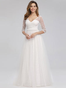 Wedding Dresses with Long Sleeve F