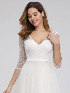 Wedding Dresses with Long Sleeve F