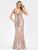 Fishtail Rose Gold Sequin Dresses for  F