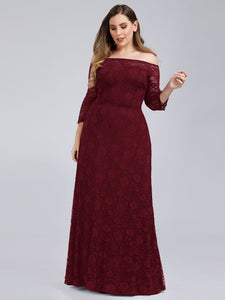 Off the Shoulder Mother of Bridesmaid Dresses