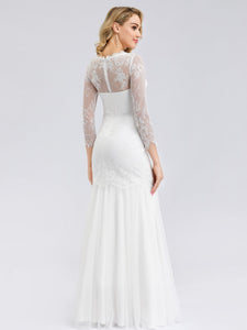 Sweetheart Illion Floral Lace Wedding Dresses F