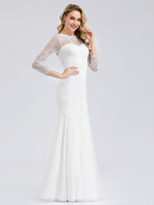 Sweetheart Illion Floral Lace Wedding Dresses F