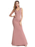 Backless Fishtail Evening Dress