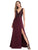 Sleeveless Maxi Long Sequin Dresses with Side Split F