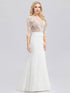 Illion Wedding Dresses with Half Sleeve F