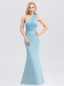 Sweetheart Neckline Self-tie Bodycon Mermaid Dress F