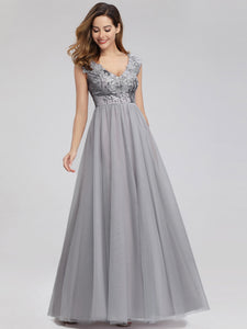 lique Floor Length Evening Dresses