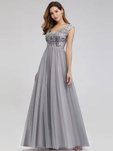 lique Floor Length Evening Dresses