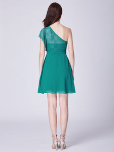 Fhion A Line Sleeveless Lace Cocktail Party Dresses F