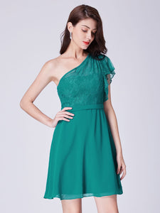 Fhion A Line Sleeveless Lace Cocktail Party Dresses F