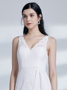 Fhion Short Lace Vneck Cocktail Dresses F