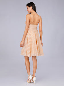 Backless Keen Length Cocktail Dresses for  F