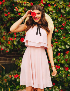 Spaghetti Straps Bridesmaid Dress