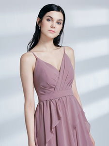 Short Spaghetti Straps Sleeveless Dress