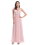 V-Neck Evening Party Dress