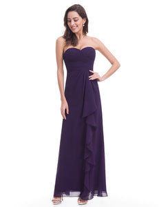 Strles Long Evening Party Dress