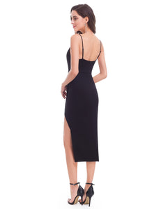 Sexy Round Neck Slip Cocktail Dress F