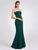 Lace Strless Floor-Length Evening Dresses