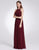 Halter Ruffles Adjtable Bridesmaids Dress