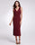 Ever Pretty Fhion V neck Sleeveless Dresses F