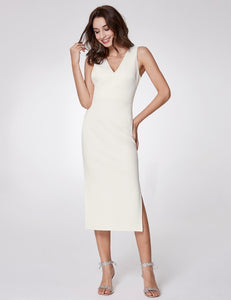 Ever Pretty Fhion V neck Sleeveless Dresses F