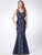 Vneck Lace Fishtail Evening Dresses