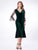 Fhion Lace Velvet Vneck Cocktail Dresses F