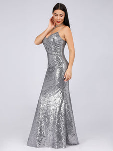 Sequins Spaghetti Straps Dress