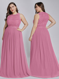 Ever Pretty  Fhion Sleeveless Round Neck Long Cocktail Party Dresses F