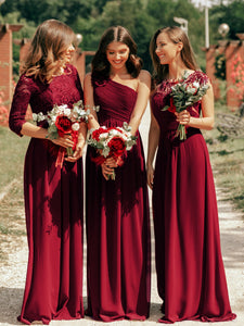 Ever Pretty  Empire Waist Lace Bridesmaid Dresses