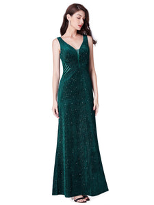 Illion V-Neck Mermaid Formal Evening Dress