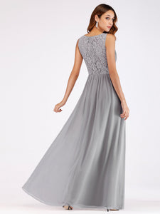 Ever Pretty  Fhion Deep V Neck Sleeveless Long Evening Party Dress