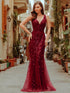 Sequin Classic Fishtail Evening Dress