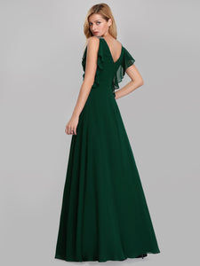 A-Line Sleeveless Evening Party Bridesmaid Dresses