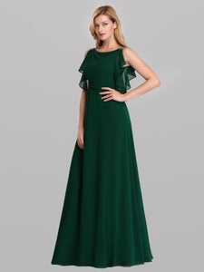 A-Line Sleeveless Evening Party Bridesmaid Dresses