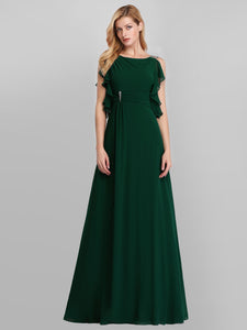 A-Line Sleeveless Evening Party Bridesmaid Dresses