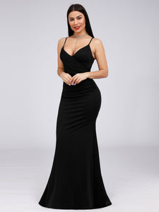 Ever Pretty Slim Fit Black Evening Dresses for