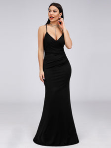 Ever Pretty Slim Fit Black Evening Dresses for